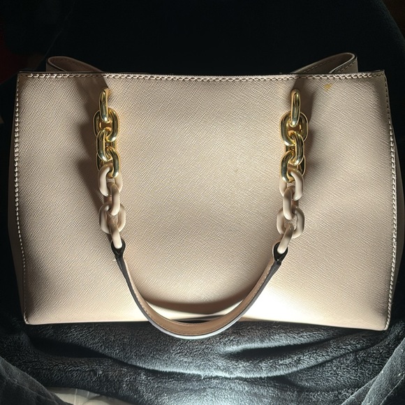 Michael Kors / medium leather satchel / soft pink - Picture 2 of 4